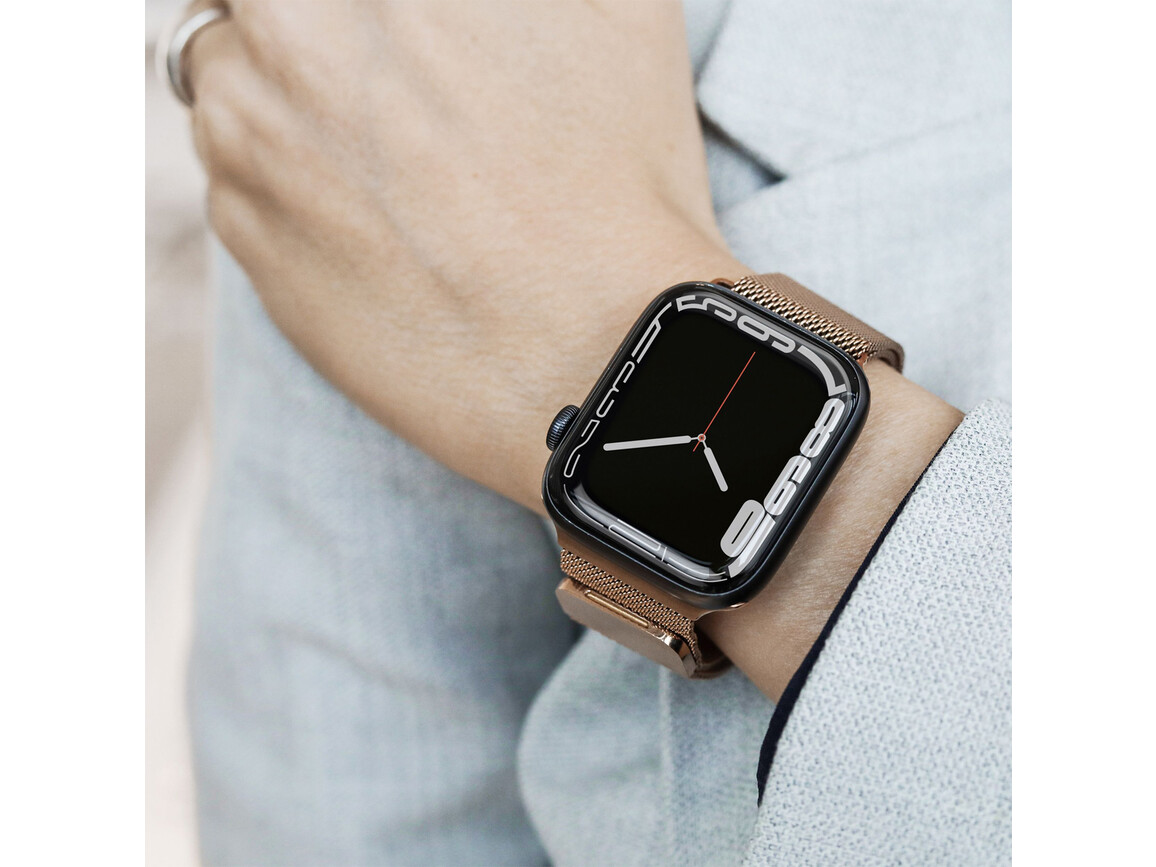 Vonmählen Milanesearmband für Apple Watch 42/44/45/49 mm, rose gold