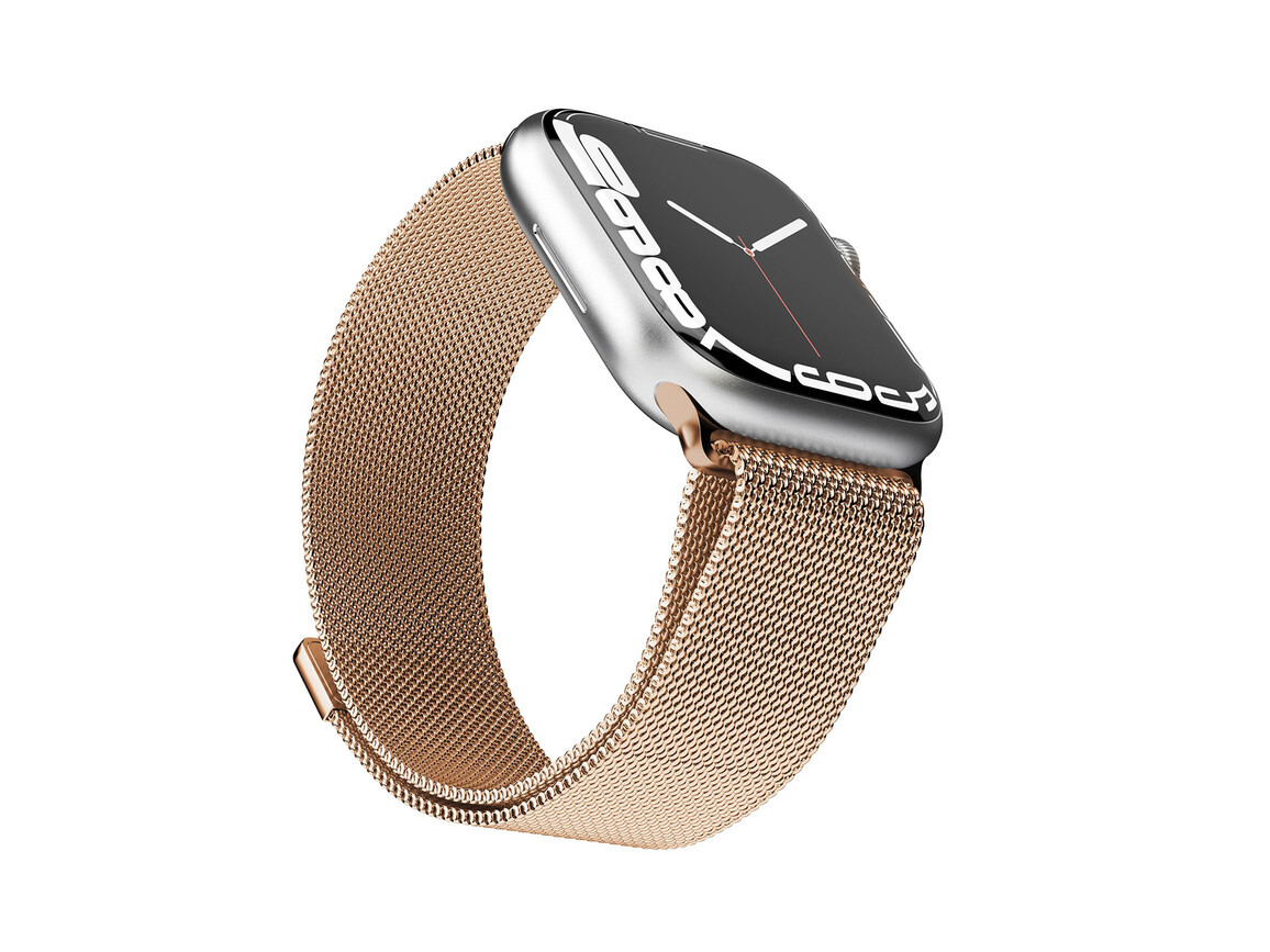 Vonmählen Milanesearmband für Apple Watch 42/44/45/49 mm, rose gold