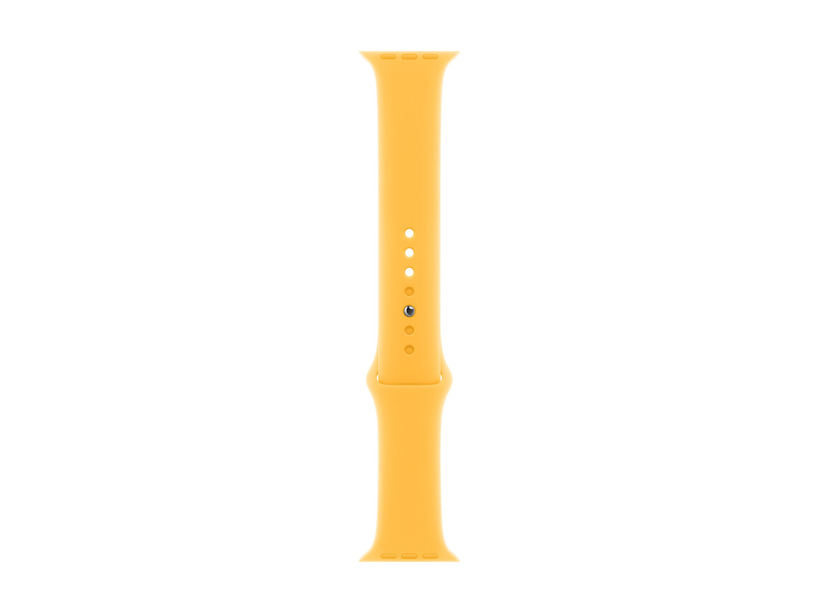 Apple Watch 41mm Sportarmband, gelb, M/L>
