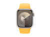 Apple Watch 41mm Sportarmband, gelb, M/L