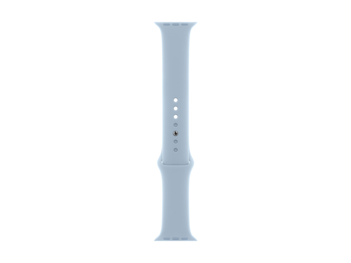 Apple Watch 45mm Sportarmband, hellblau, S/M