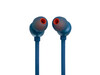JBL TUNE310C, kabelgebundener USB-C In-Ear Kopfhörer, blau