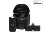 JBL Quantum Stream tragbares, kabelloses Streaming-Mikrofon, Lightning, schwarz