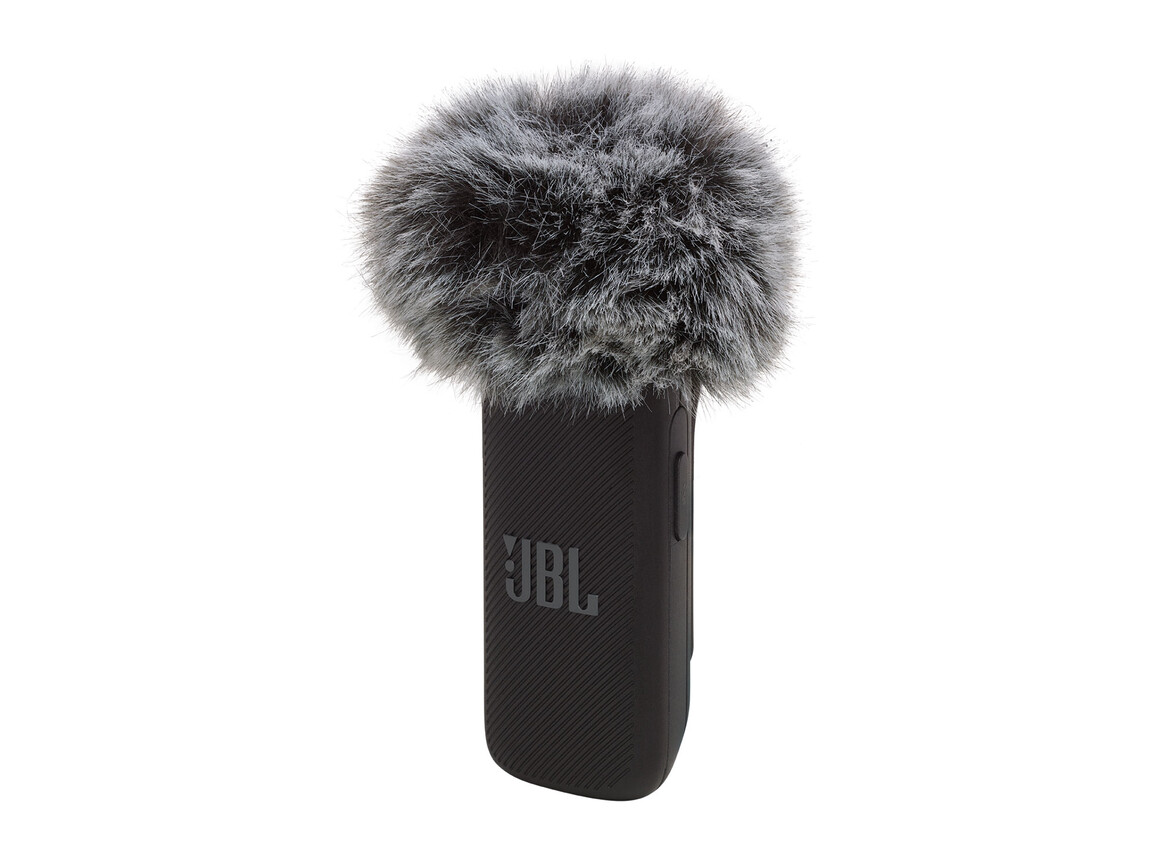 JBL Quantum Stream tragbares, kabelloses Streaming-Mikrofon, Lightning, schwarz
