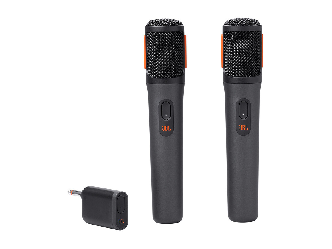 JBL digitales kabelloses Mikrofon für Partybox, schwarz