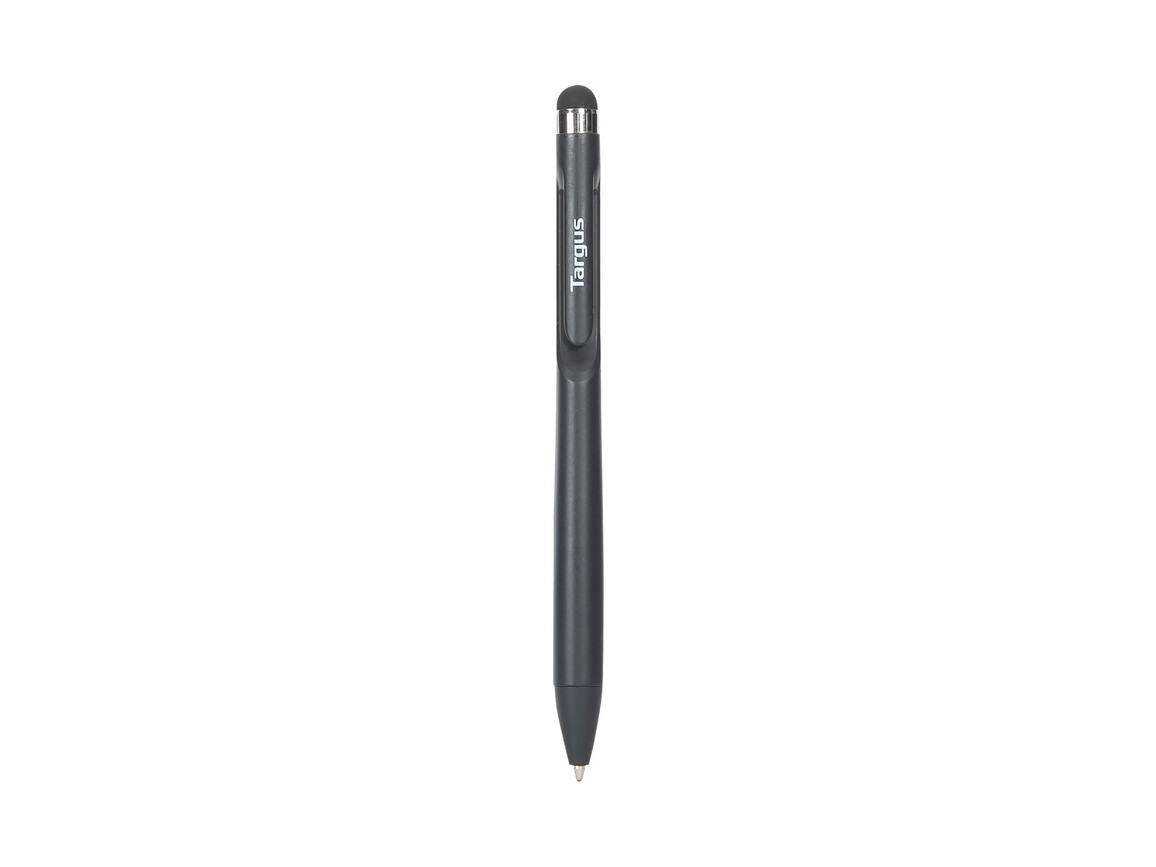 Targus Stylus digitaler antimikrobieller 2-in-1 Stift, schwarz