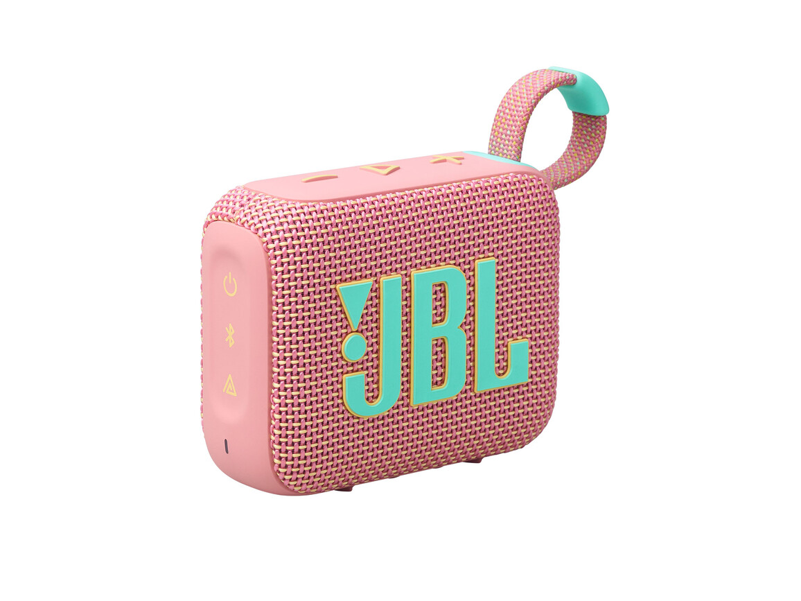 JBL Go4, Bluetooth-Lautsprecher, pink
