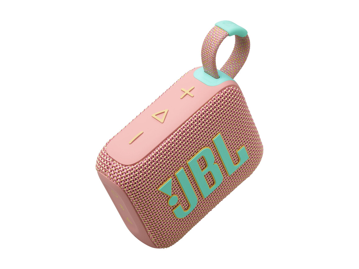 JBL Go4, Bluetooth-Lautsprecher, pink