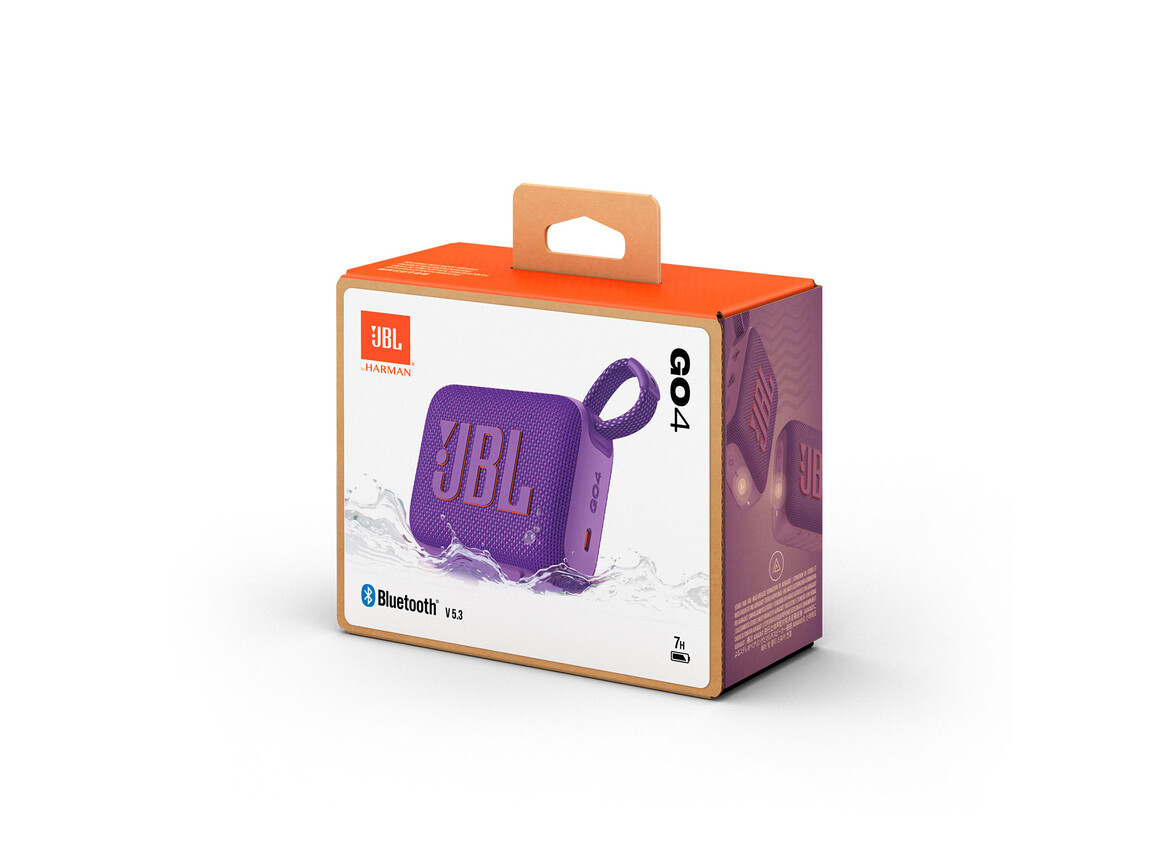 JBL Go4, Bluetooth-Lautsprecher, lila