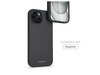 Vonmählen Eco Silicone Case. iPhone 15 Plus, blau