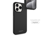Vonmählen Eco Silicone Cas. iPhone 15 Pro Max, schwarz