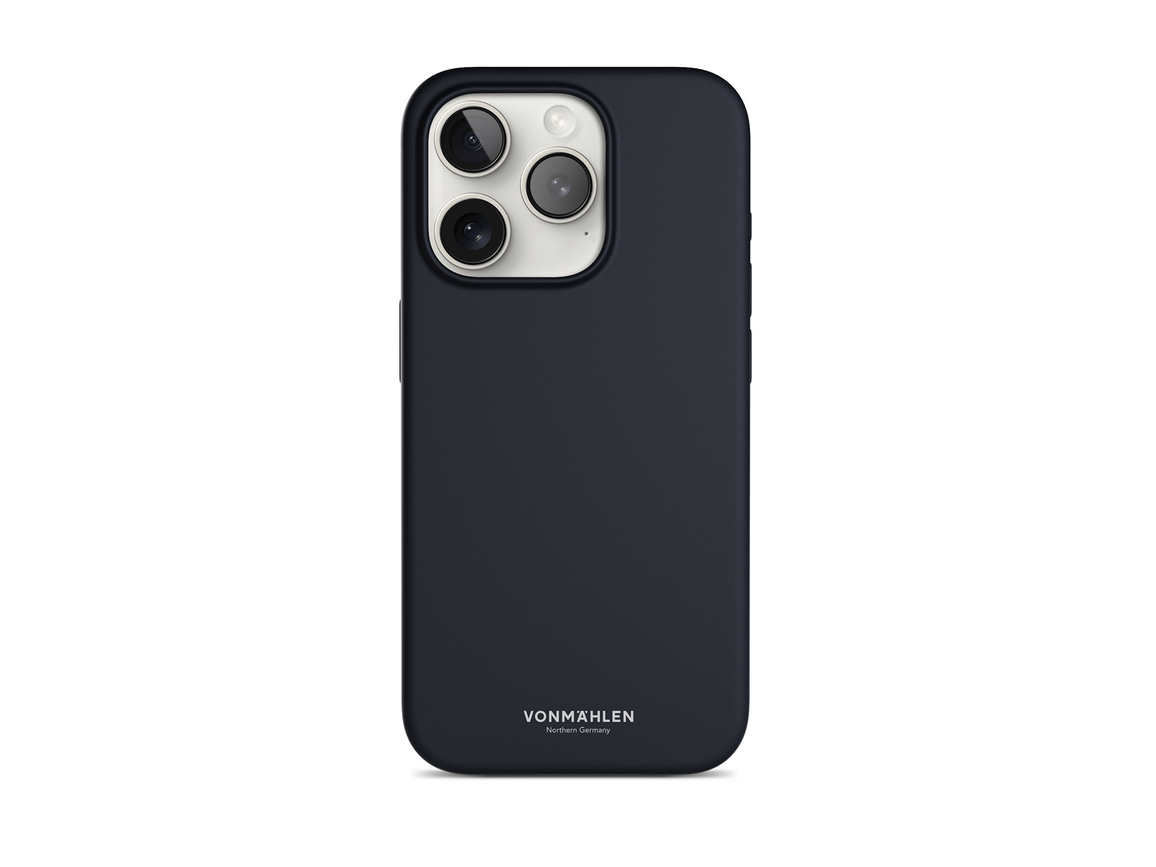 Vonmählen Eco Silicone Cas. iPhone 15 Pro Max, blau