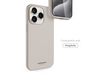 Vonmählen Eco Silicone Cas. iPhone 15 Pro Max, beige