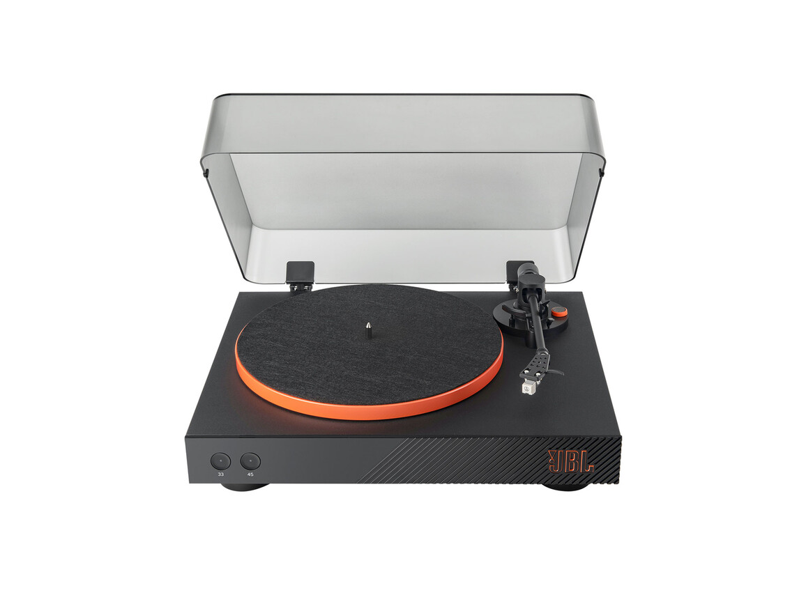 JBL Spinner BT, Bluetooth-Plattenspieler, schwarz