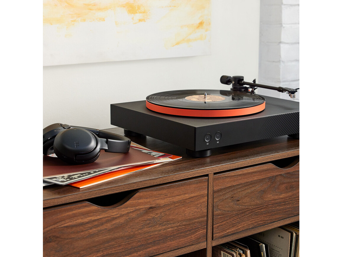 JBL Spinner BT, Bluetooth-Plattenspieler, schwarz