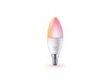 WiZ Full Color Smarte LED Lampe 40W C37 E14 922-65 RGB 1PF/6
