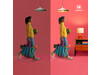 WiZ Full Color Smarte LED Lampe 40W C37 E14 922-65 RGB 1PF/6
