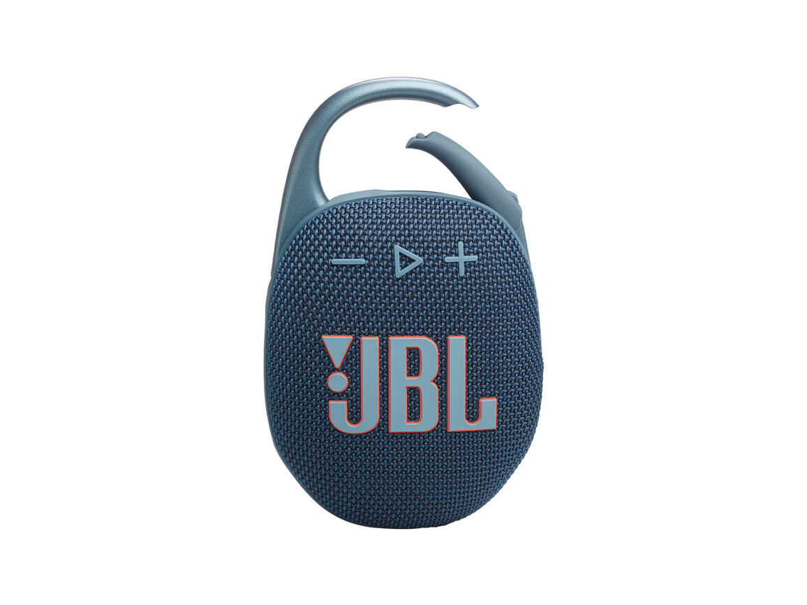 JBL Clip5, Bluetooth-Lautsprecher mit Karabinerhaken, blau