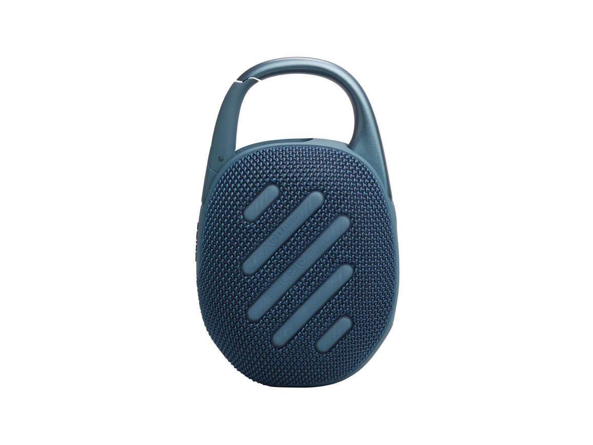 JBL Clip5, Bluetooth-Lautsprecher mit Karabinerhaken, blau