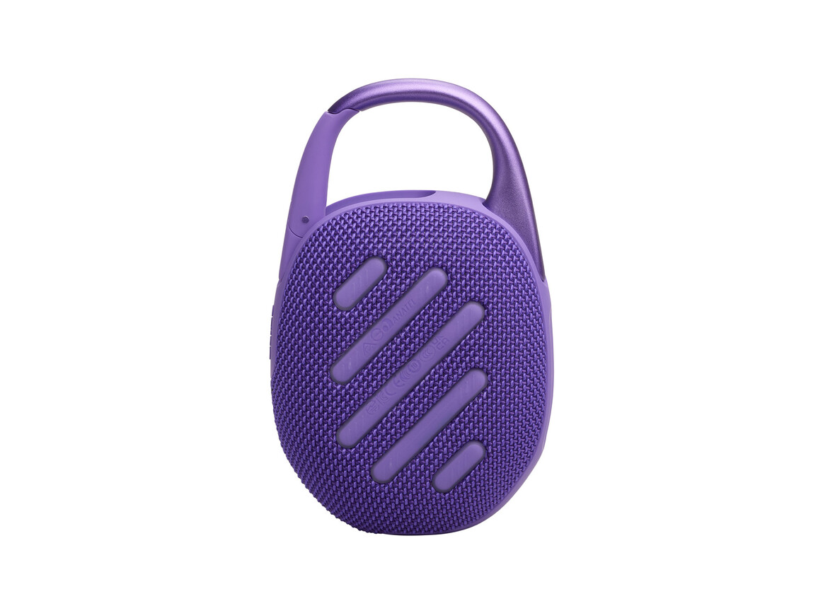 JBL Clip5, Bluetooth-Lautsprecher mit Karabinerhaken, lila