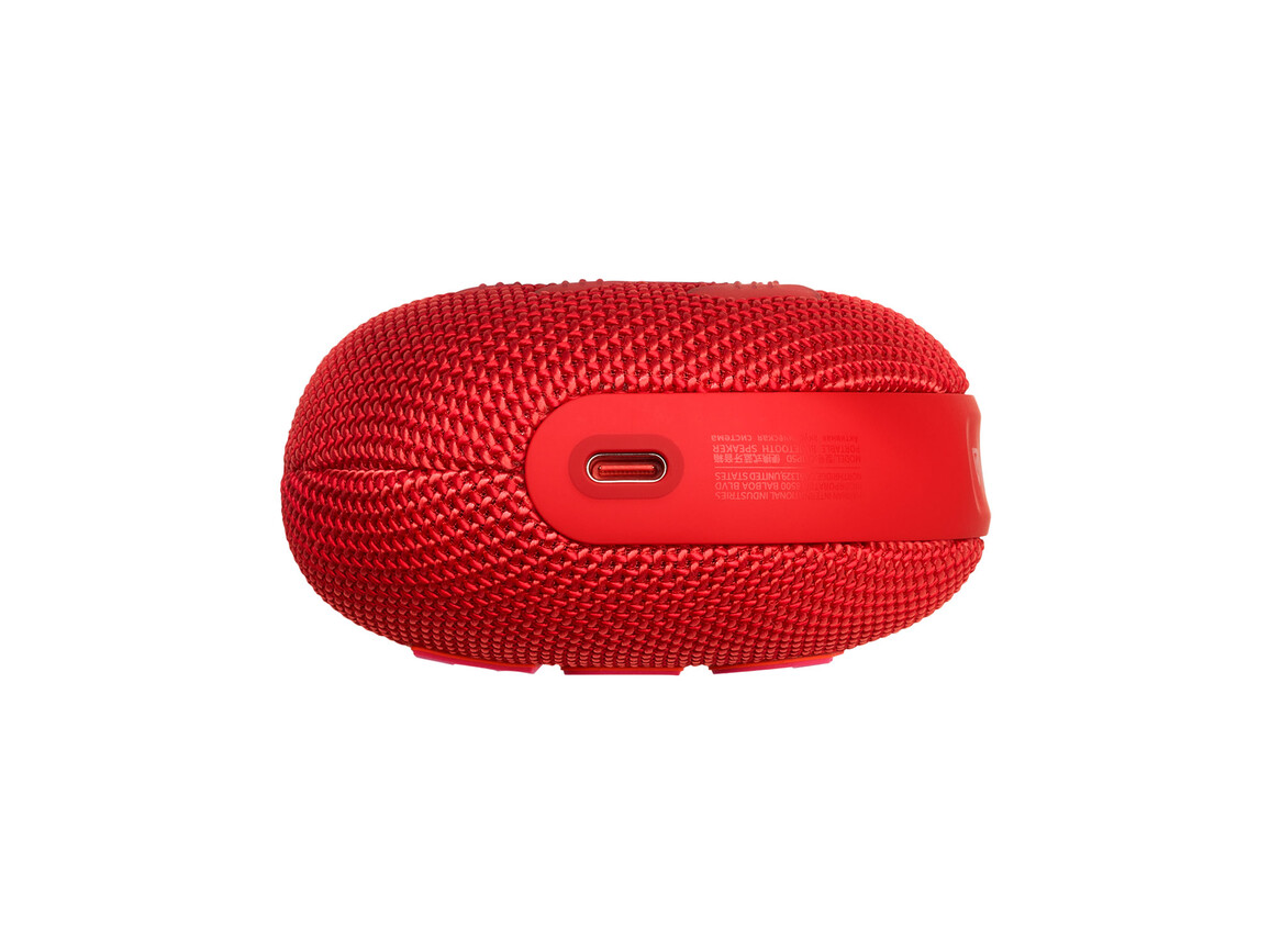 JBL Clip5, Bluetooth-Lautsprecher mit Karabinerhaken, rot