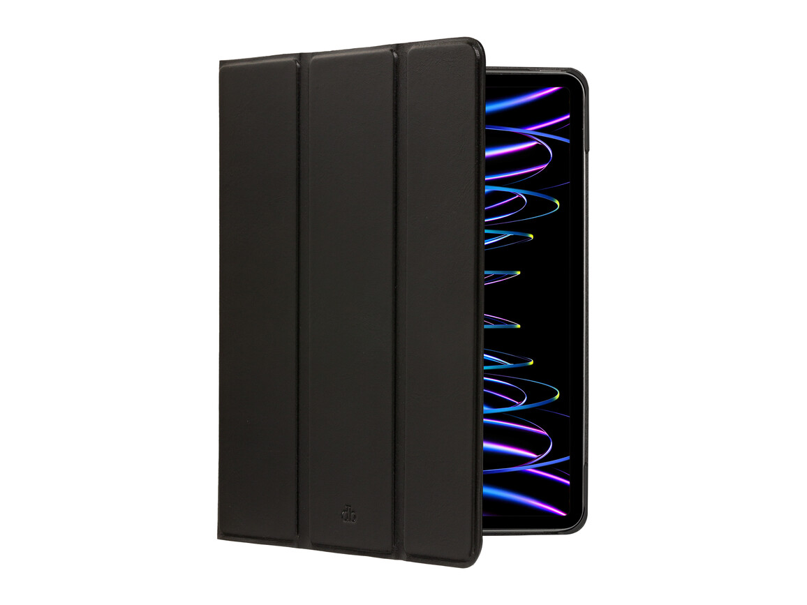 dbramante Risskov Slim Folio Case Leder für iPad Pro 11&quot; (2024/5. Gen), schwarz