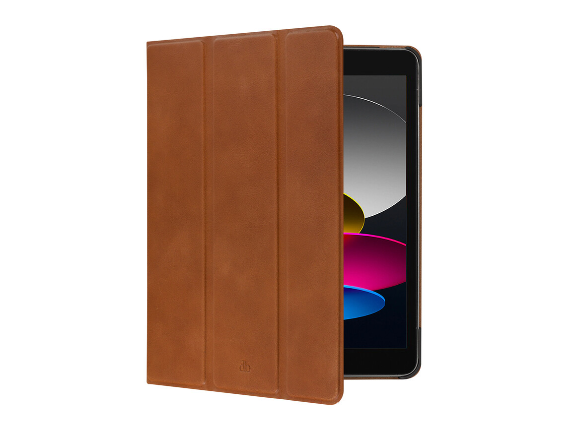 dbramante Risskov Slim Folio Case Leder für iPad Air 11&quot; (2024/6. Gen), braun