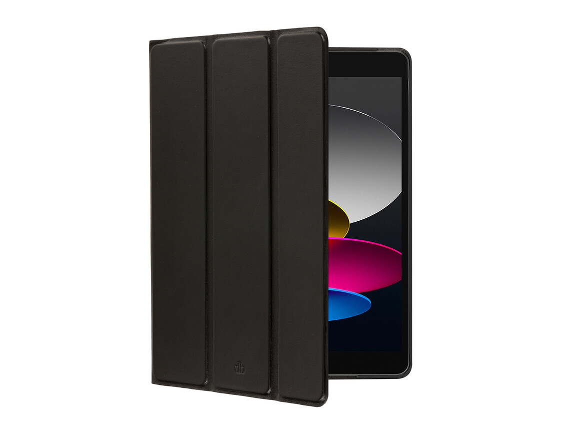 dbramante Risskov Slim Folio Case Leder für iPad Air 11" (2024/6. Gen), schwarz