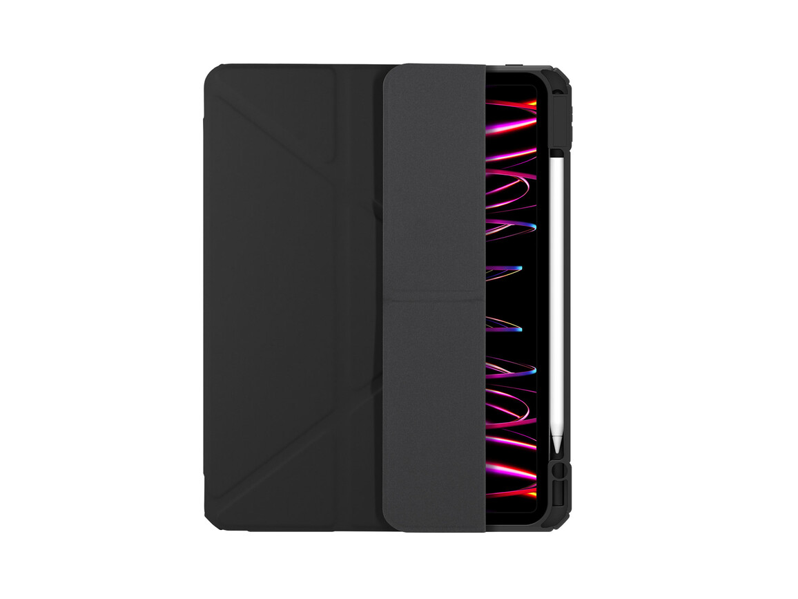 dbramante London Multi-View Slim Folio Case für iPad Pro 11&quot; (2024/5. Gen), schwarz