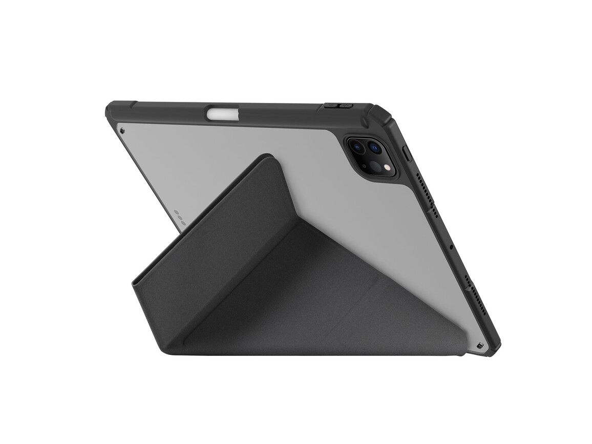 dbramante London Multi-View Slim Folio Case für iPad Pro 11" (2024/5. Gen), schwarz