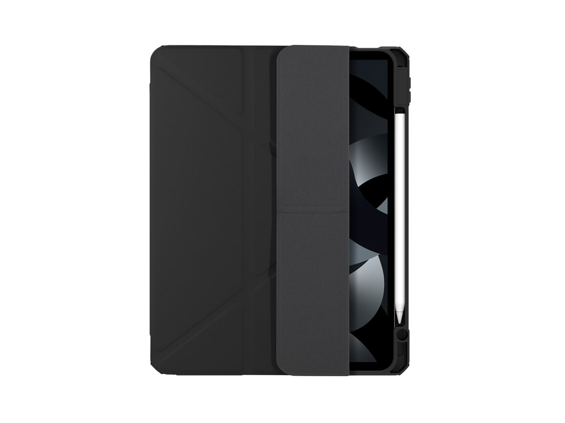 dbramante London Multi-View Slim Folio Case für iPad Air 11" (2024/6. Gen), schwarz