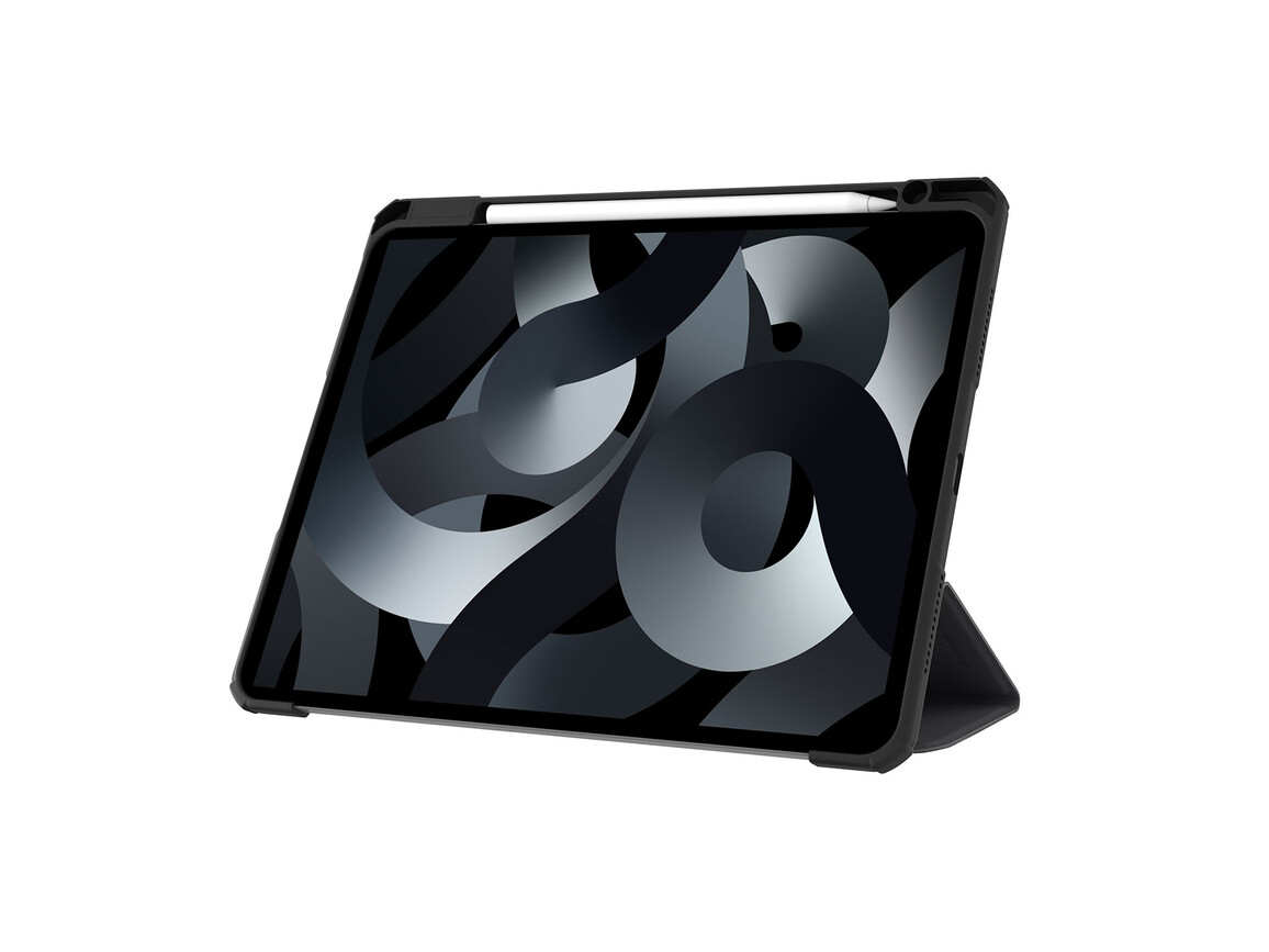 dbramante London Multi-View Slim Folio Case für iPad Air 11" (2024/6. Gen), schwarz