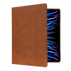 dbramante Risskov Slim Folio Case Leder für iPad Pro 11&amp;quot; (2024/5. Gen), braun