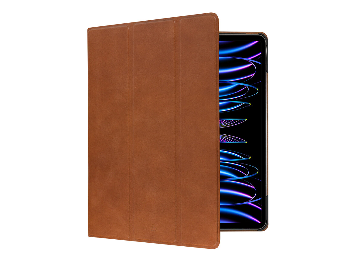 dbramante Risskov Slim Folio Case Leder für iPad Pro 11" (2024/5. Gen), braun