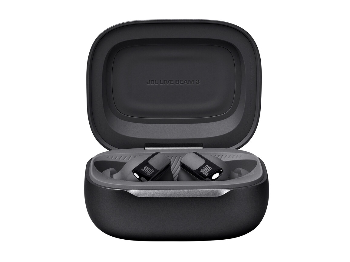 JBL Live Beam 3, kabelloser In-Ear Kopfhörer, schwarz
