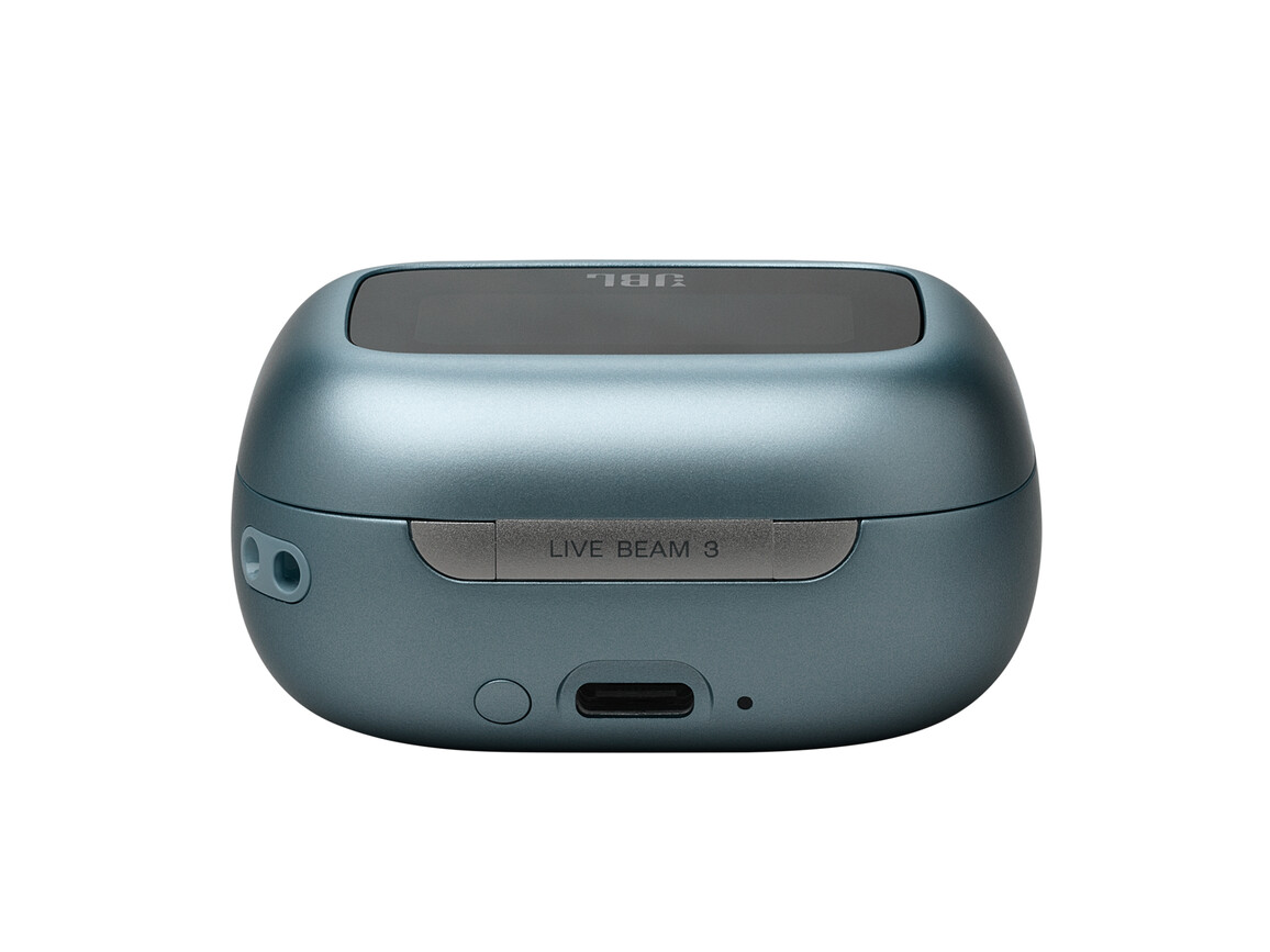 JBL Live Beam 3, kabelloser In-Ear Kopfhörer, blau