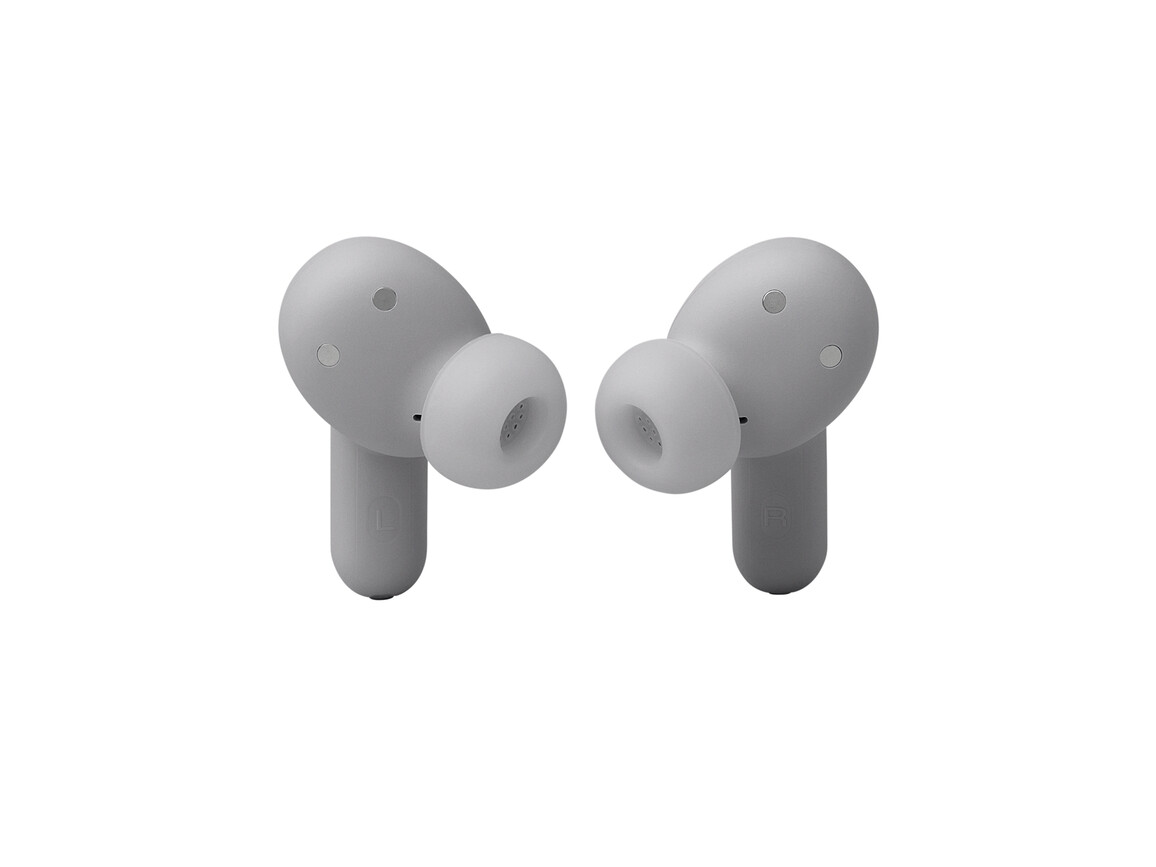 JBL Live Beam 3, kabelloser In-Ear Kopfhörer, silber
