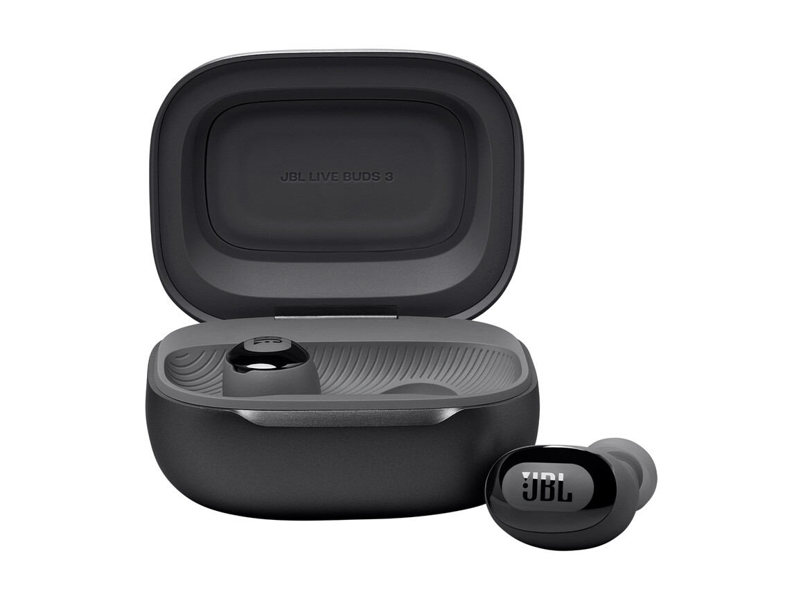 JBL Live Buds 3, kabelloser In-Ear Kopfhörer, schwarz