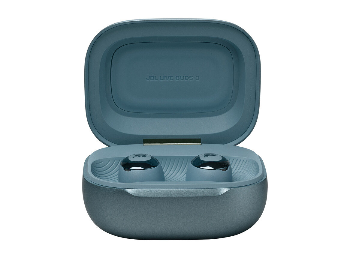 JBL Live Buds 3, kabelloser In-Ear Kopfhörer, blau