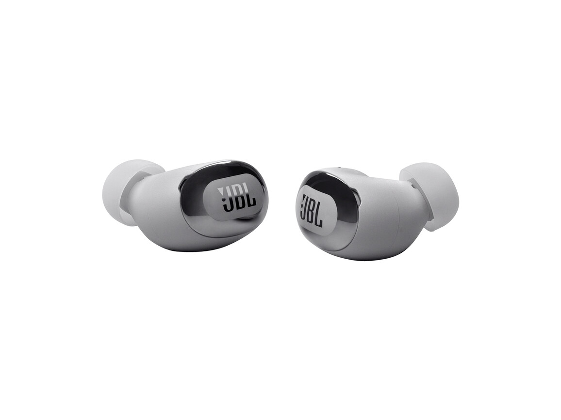 JBL Live Buds 3, kabelloser In-Ear Kopfhörer, silber