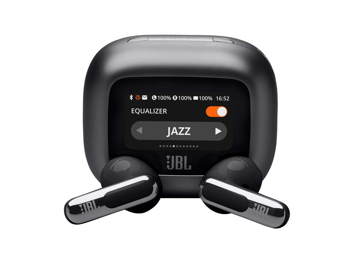JBL Live Flex 3, kabelloser In-Ear Kopfhörer, schwarz