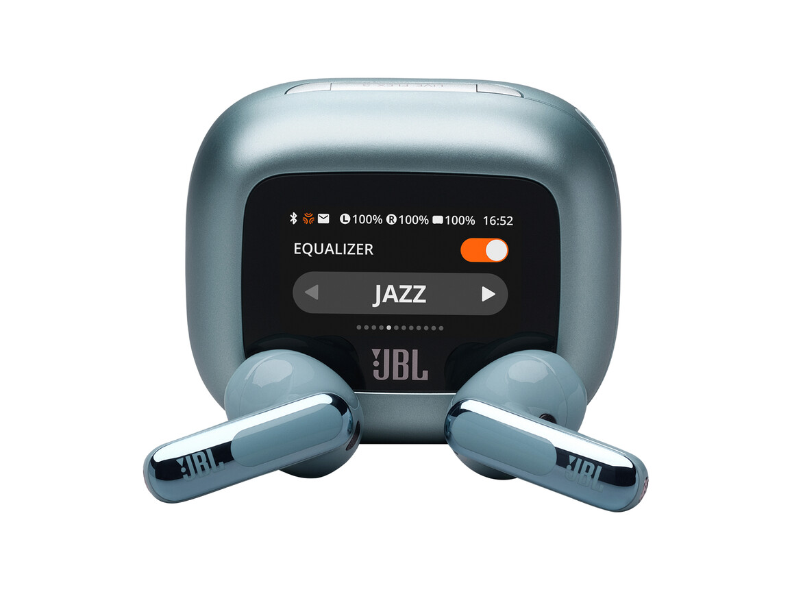 JBL Live Flex 3, kabelloser In-Ear Kopfhörer, blau