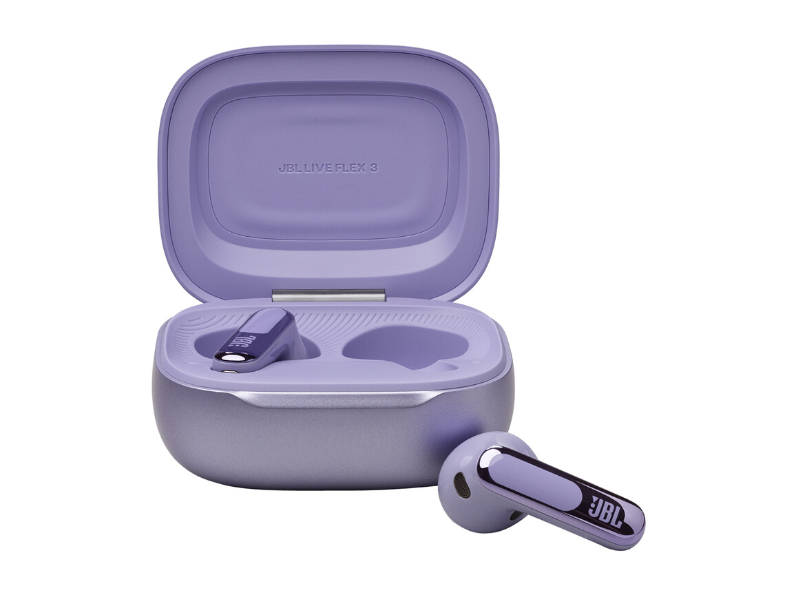JBL Live Flex 3, kabelloser In-Ear Kopfhörer, lila