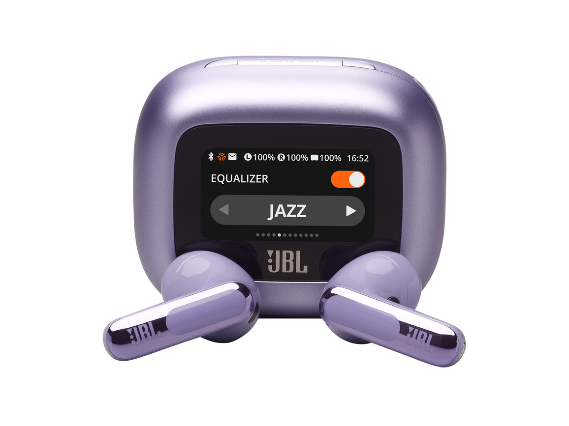 JBL Live Flex 3, kabelloser In-Ear Kopfhörer, lila