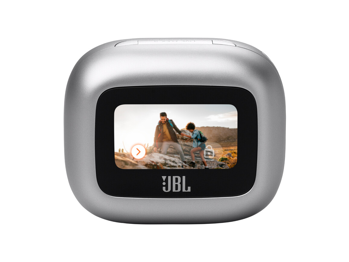 JBL Live Flex 3, kabelloser In-Ear Kopfhörer, silber