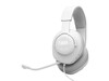 JBL Quantum 100 M2, kabelgebundenes Over-Ear-Gaming-Headset mit Mikrofon, weiss