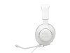 JBL Quantum 100 M2, kabelgebundenes Over-Ear-Gaming-Headset mit Mikrofon, weiss