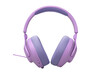 JBL Quantum 100 M2, kabelgebundenes Over-Ear-Gaming-Headset mit Mikrofon, lila