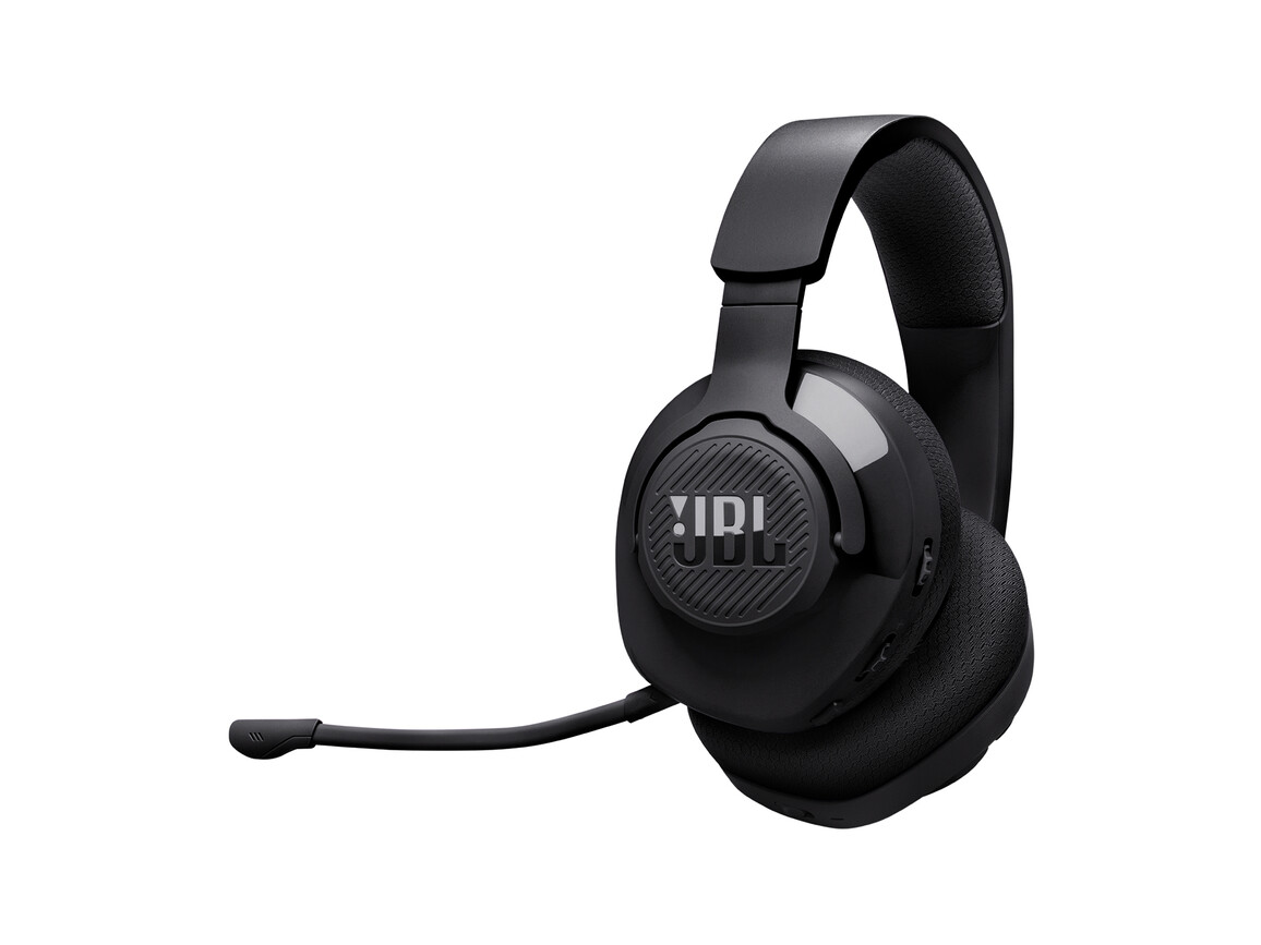 JBL Quantum 360, kabelloses Over-Ear-Gaming-Headset mit Mikrofon, schwarz