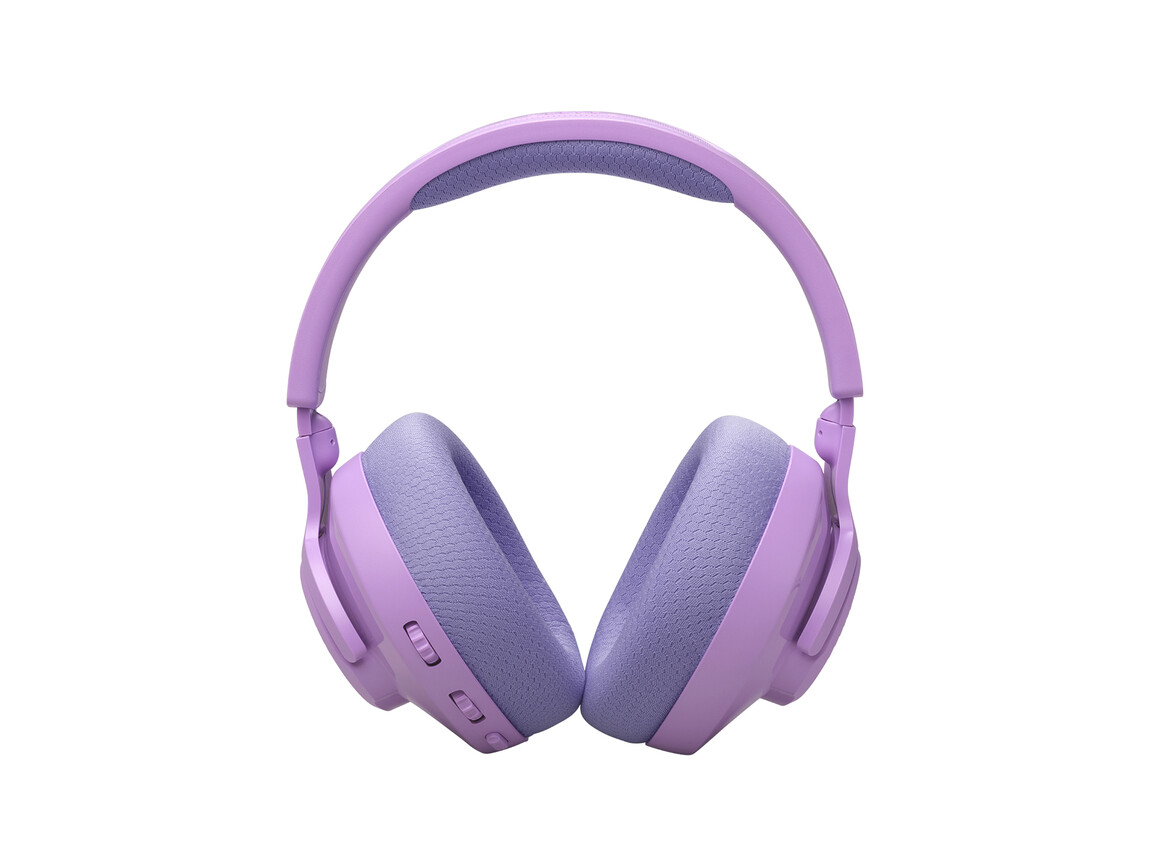JBL Quantum 360, kabelloses Over-Ear-Gaming-Headset mit Mikrofon, lila